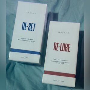 Maleys Skincare ✨ 2-Piece Set — Re-Set + Re-Lure (NIB)  A viral self care duo!